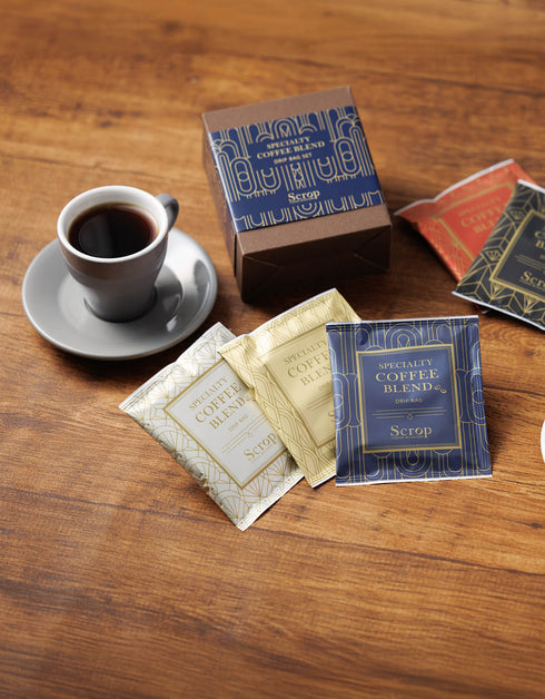 Scropスペシャルティコーヒーブレンドドリップバッグ10個×焼き菓子6個セット(フィナンシェ) SG-F5